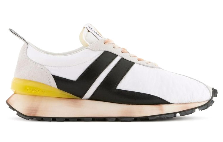 (W) Lanvin Bumpr 'White Black Yellow Colorblock' 圖 2