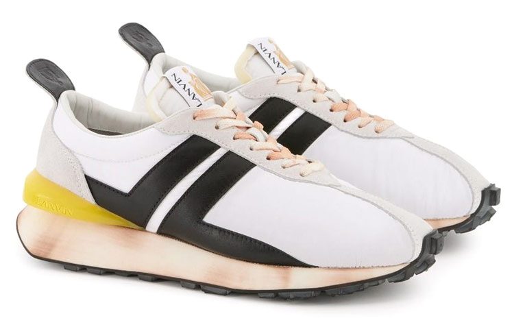 (W) Lanvin Bumpr 'White Black Yellow Colorblock' 圖 3