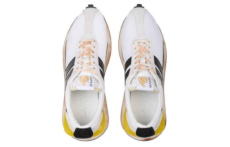 (W) Lanvin Bumpr 'White Black Yellow Colorblock' 圖 4