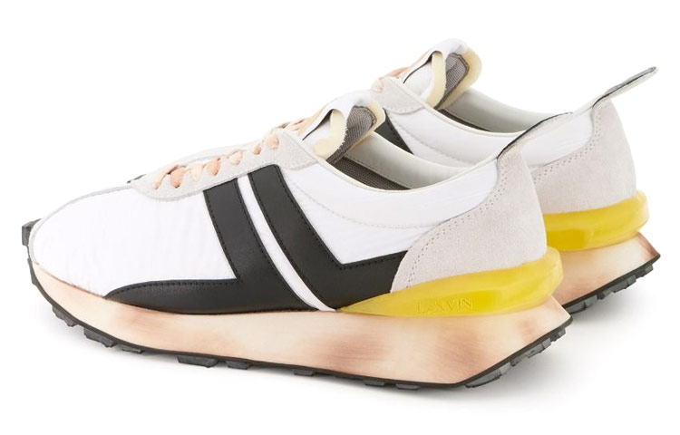 (W) Lanvin Bumpr 'White Black Yellow Colorblock' 圖 5