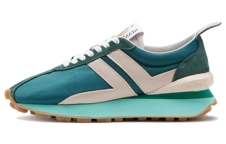 (W) Lanvin Bumpr Sneaker 'Peacock Blue'