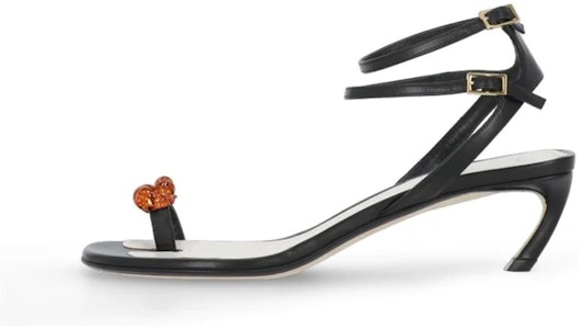 (W) 랑방 송아지가죽 버클 스틸레토 슬라이드 (블랙) FW-SASS0C-RIVE-E2310 Buy (W) 랑방 송아지가죽 버클 스틸레토 슬라이드 (블랙) FW-SASS0C-RIVE-E2310