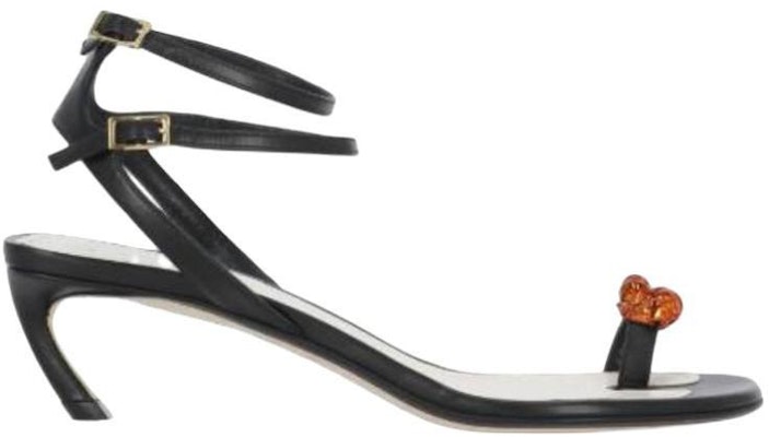 (Women) Lanvin Calfskin Buckle Stiletto 'Fashion Slide Black' FW-SASS0C-RIVE-E2310 Order (Women) Lanvin Calfskin Buckle Stiletto 'Fashion Slide Black' FW-SASS0C-RIVE-E2310