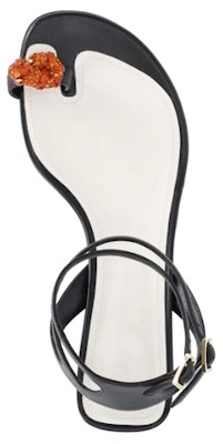 (W) ランバン カーフスキン バックルスチレット サンダル (黒) FW-SASS0C-RIVE-E2310 Shop (W) ランバン カーフスキン バックルスチレット サンダル (黒) FW-SASS0C-RIVE-E2310
