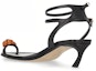 Shop (W) Lanvin Calfskin Buckle Stiletto 'Fashion Slide Hitam' FW-SASS0C-RIVE-E2310