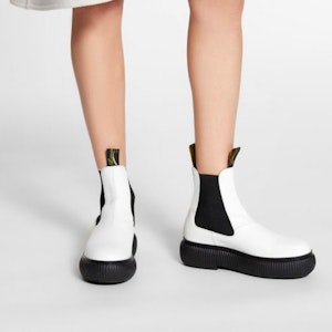 Lanvin 浪凡 牛皮切爾西靴 女款 白色 Purchase Lanvin 浪凡 牛皮切爾西靴 女款 白色