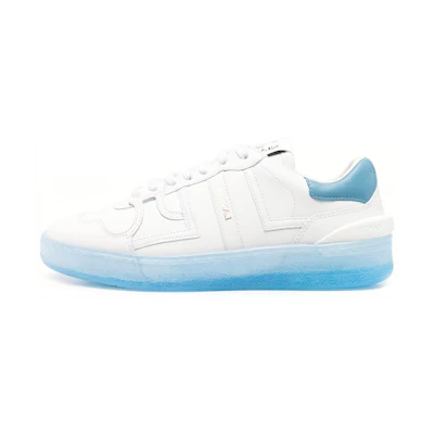 (W) Lanvin Clay 'White Blue'