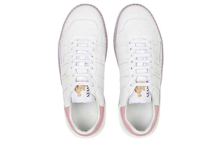 Purchase 浪凡 Lanvin 粘土皮革時尚板鞋 女款 白粉色