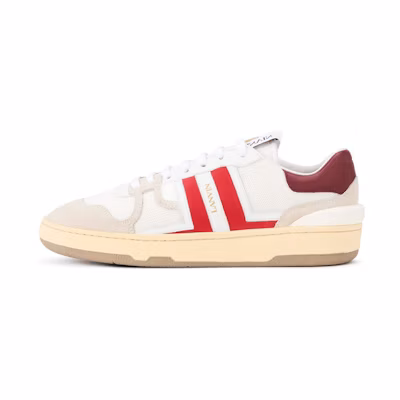 (W) Lanvin Clay 'White Red'