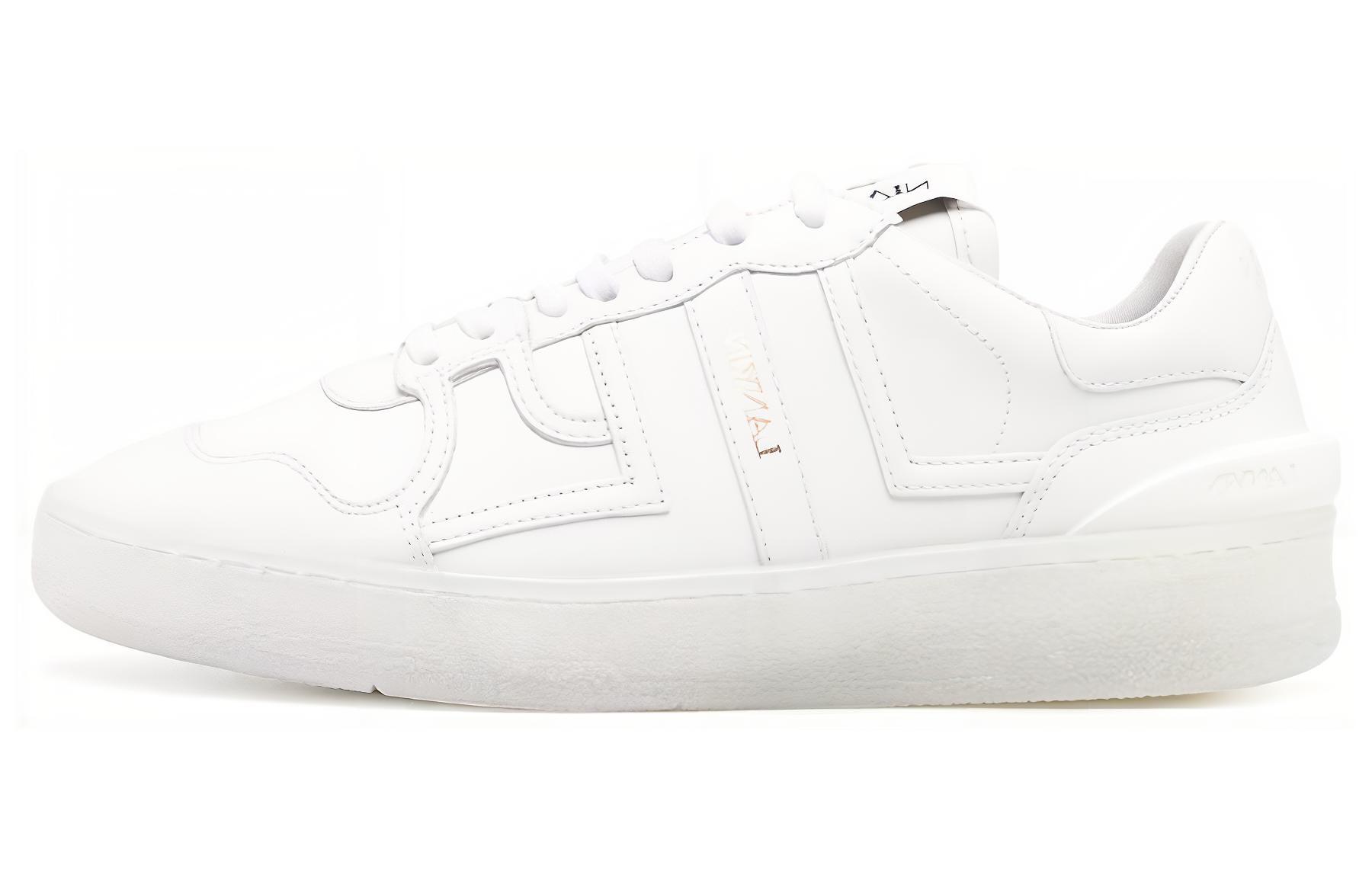 (W) Lanvin Clay Leather Low 'White Clay'