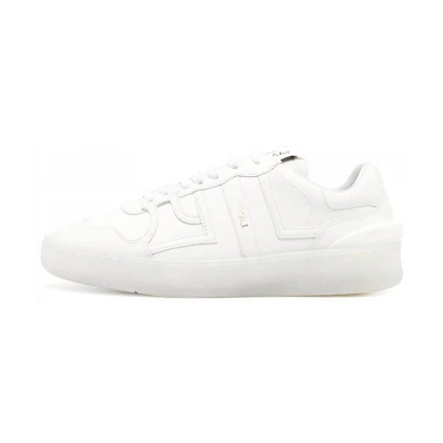 (W) Lanvin Clay Leather Low 'White Clay'