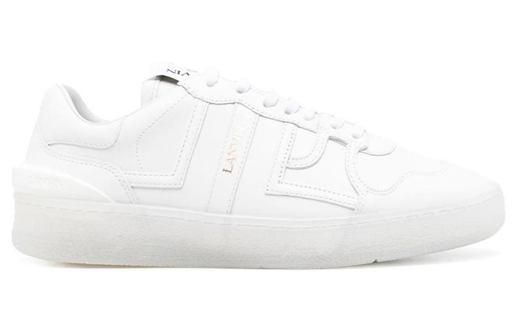 (W) Lanvin Clay Leather Low 'White Clay' 圖 2