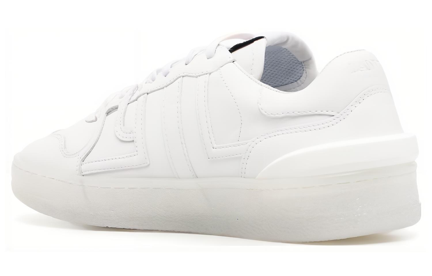 (W) Lanvin Clay Leather Low 'White Clay' 圖 4