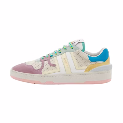 (W) Lanvin Clay Leather Suede 'Valentine's Day White Yellow'