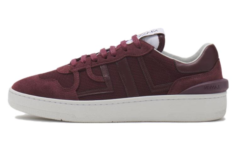 (W) Lanvin Clay Low-Top Sneaker 'Burgundy'