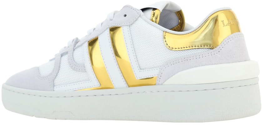 (Women) Lanvin Clay Low 'White Gold' FW-SKDK00-GLOS-A2300M1 Shop (Women) Lanvin Clay Low 'White Gold' FW-SKDK00-GLOS-A2300M1