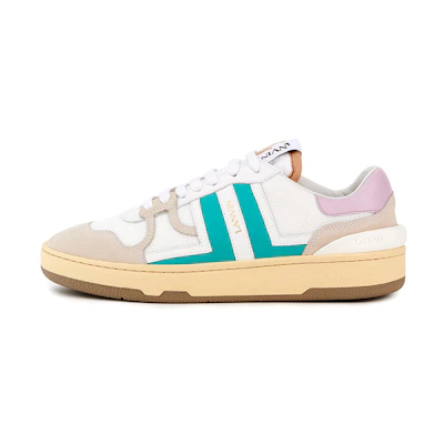 (W) Lanvin Clay Low-Top 'White Blue Mesh'