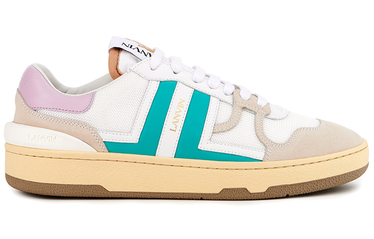 (W) Lanvin Clay Low-Top 'White Blue Mesh' 圖 2