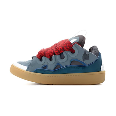 (W) Lanvin Curb 'Blue Red'