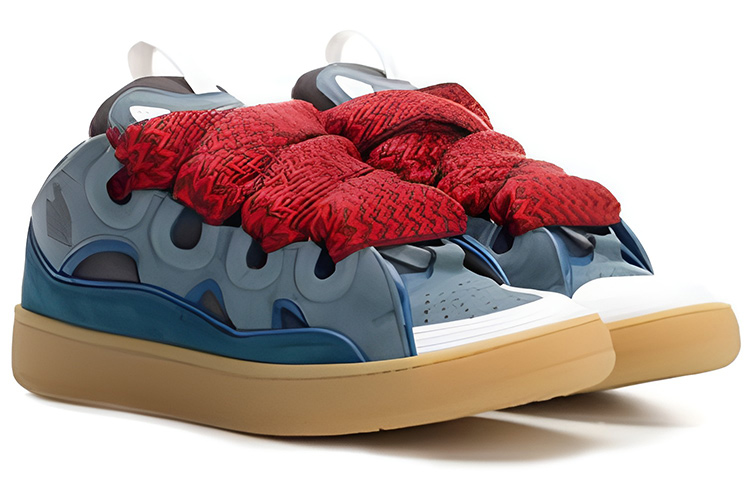 Lookbook (W) Lanvin Curb 'Biru Merah' FW-SKDK02-DRAG-A2118