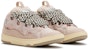 (W) Lanvin Curb Light Sneakers 'Pale Pink' - Kasut Lanvin Curb Light 'Merah Jambu Pudar' FW-SKDK02-DRAG-A2151