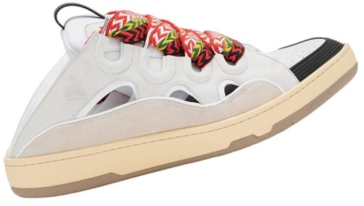 Lanvin浪凡 Curb 皮革綁帶低筒時尚板鞋 女款 白色 Order Lanvin浪凡 Curb 皮革綁帶低筒時尚板鞋 女款 白色