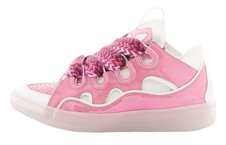 (Women) Lanvin Curb Sneaker 'Metallic Pink' FW-SKDK02-IRID-P235000