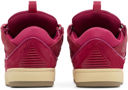 Lanvin浪凡 Curb 皮革 系帶低幫 時尚板鞋 女款 紫紅色 Details for Lanvin浪凡 Curb 皮革 系帶低幫 時尚板鞋 女款 紫紅色