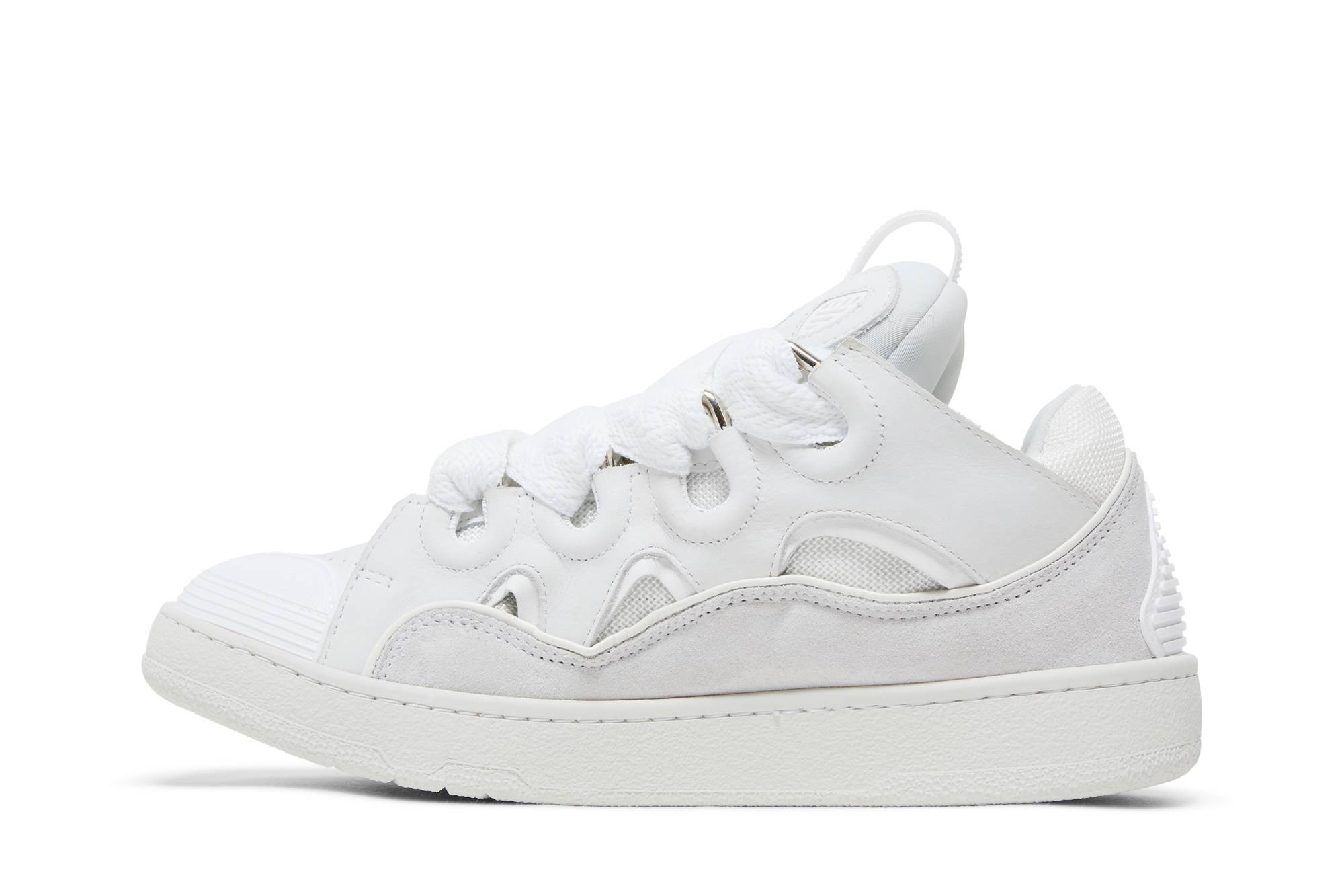 Lookbook (W) (여성) 랑방 커브 스니커 '화이트' FW-SKDK02-DRAG-H220000 FW-SKDK02-DRAG-H220000