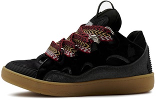 (Women) Lanvin Curb Sneakers 'Black Glitter' FW-SKDK02-DRLX-A2210 (Women) Lanvin Curb Sneakers 'Black Glitter' FW-SKDK02-DRLX-A2210