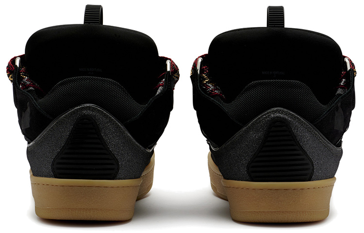 (W) Lanvin Curb Sneakers 'Black Glitter' 圖 4