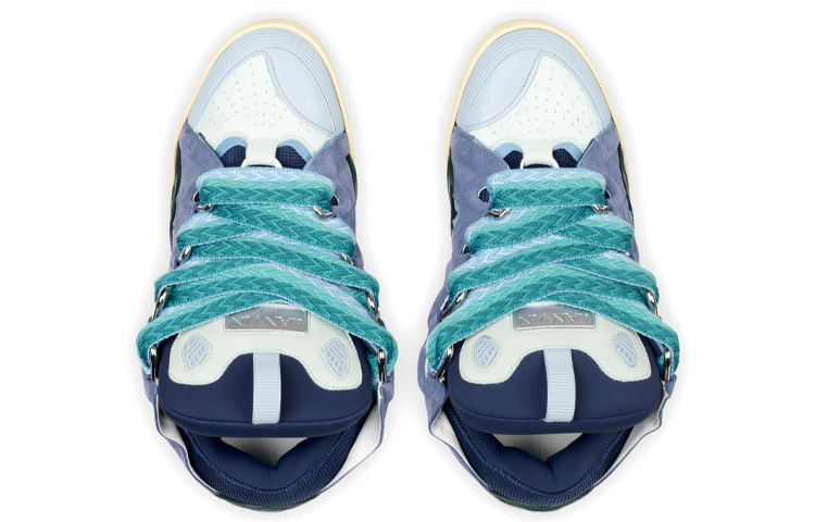 Lookbook (W) 兰文 Curb 休闲运动鞋 '蓝紫绿' FW-SKDK02-DRAG-A222040