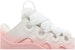 (W) Lanvin Curb Sneakers 'Gradient Pink' dalam Warna Merah Jambu Gradasi. FW-SKDK02-SPRA-A235000
