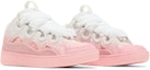 Cheap (W) Lanvin Curb Sneakers 'Gradient Pink' dalam Warna Merah Jambu Gradasi. FW-SKDK02-SPRA-A235000