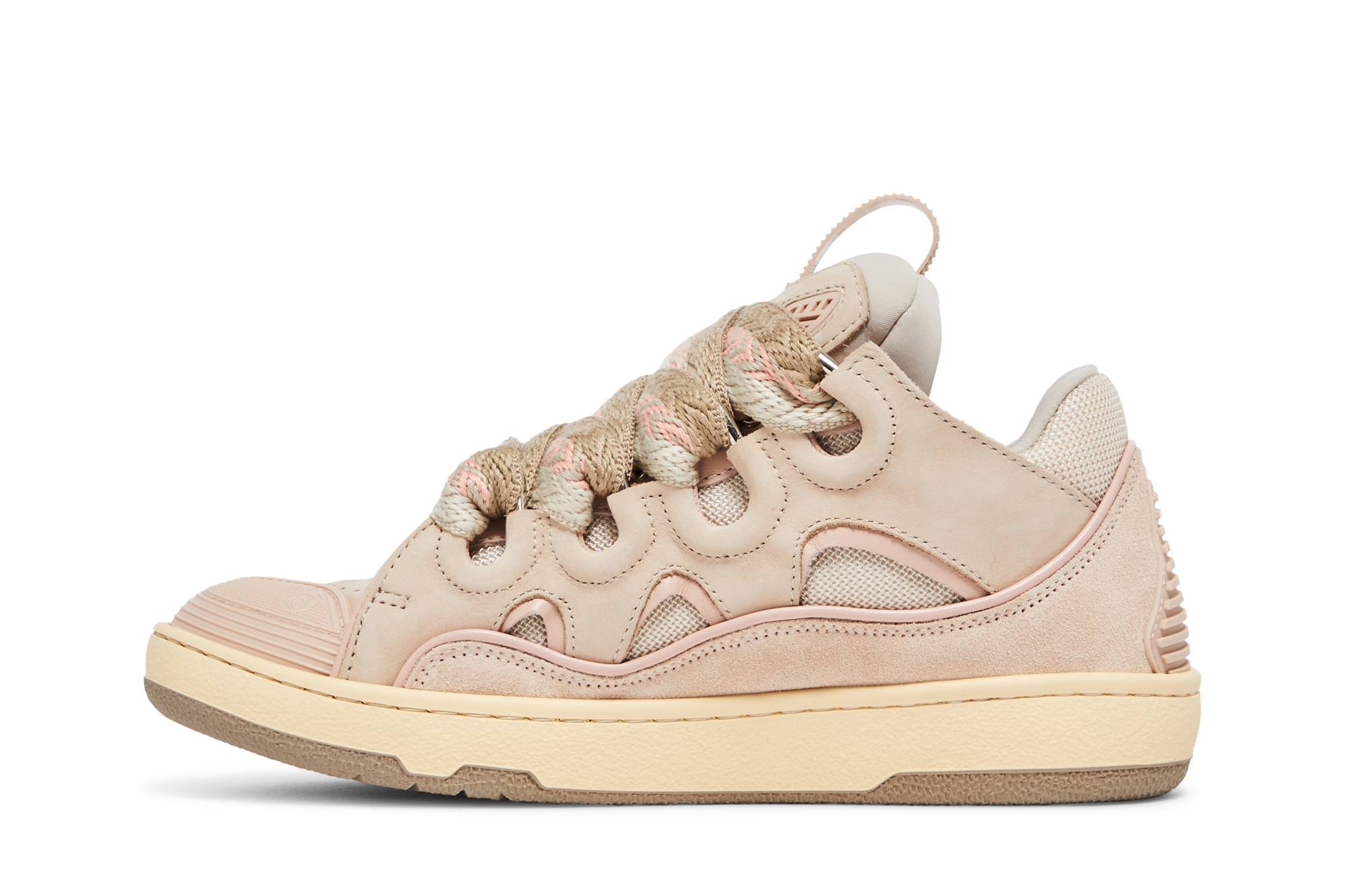 Lookbook (Women) Lanvin Curb Sneakers 'Nude' FW-SKDK02-DRAG-A2357