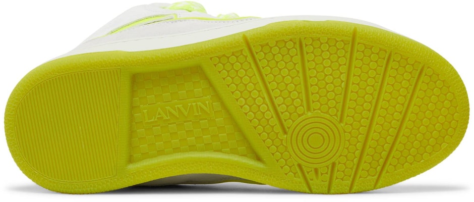 (W) Lanvin Curb Sneakers 'Putih Kuning Fluo' FW-SKDK02-DRAP-P23-00F8 Shop (W) Lanvin Curb Sneakers 'Putih Kuning Fluo' FW-SKDK02-DRAP-P23-00F8