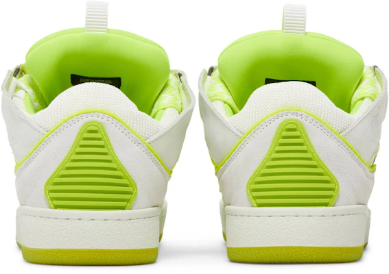 (W) Lanvin Curb Sneakers 'Putih Kuning Fluo' FW-SKDK02-DRAP-P23-00F8 Details for (W) Lanvin Curb Sneakers 'Putih Kuning Fluo' FW-SKDK02-DRAP-P23-00F8