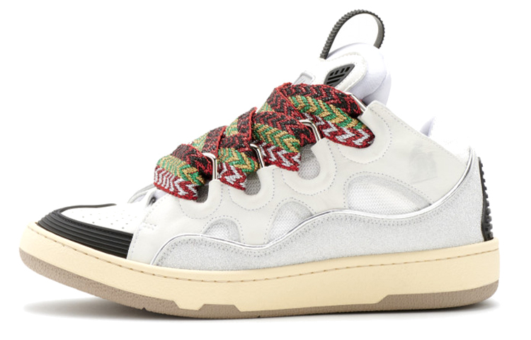 (Women) Lanvin Curb Sneakers 'White Glitter' FW-SKDK02-DRLX-A2200