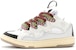 (W) Lanvin Curb Sneakers 'White Glitter' - Kasut Lanvin Curb 'Glitter Putih' FW-SKDK02-DRLX-A2200