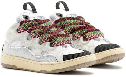 (W) Lanvin Curb Sneakers 'White Glitter' - Kasut Lanvin Curb 'Glitter Putih' FW-SKDK02-DRLX-A2200 Order (W) Lanvin Curb Sneakers 'White Glitter' - Kasut Lanvin Curb 'Glitter Putih' FW-SKDK02-DRLX-A2200