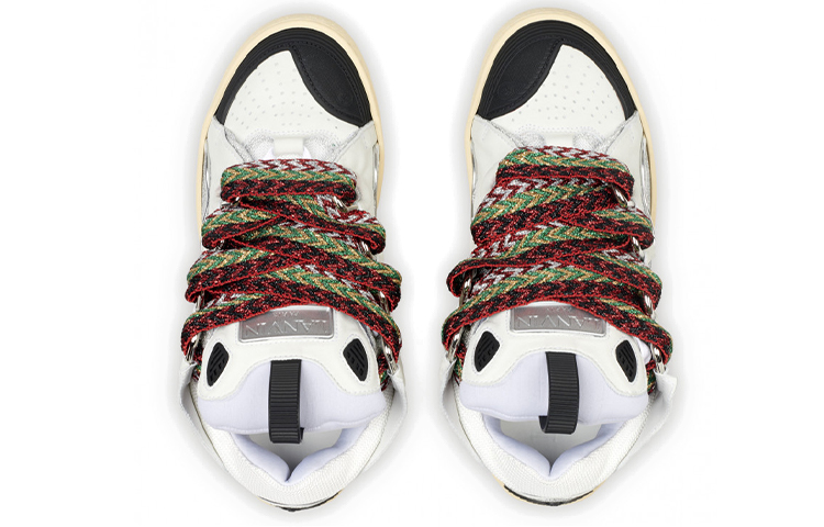 Lookbook (W) 랑방 커브 스니커즈 '화이트 글리터' (Lanbang Keobeu Seunikеоjeu 'Hwaiteu Geulliteo') FW-SKDK02-DRLX-A2200