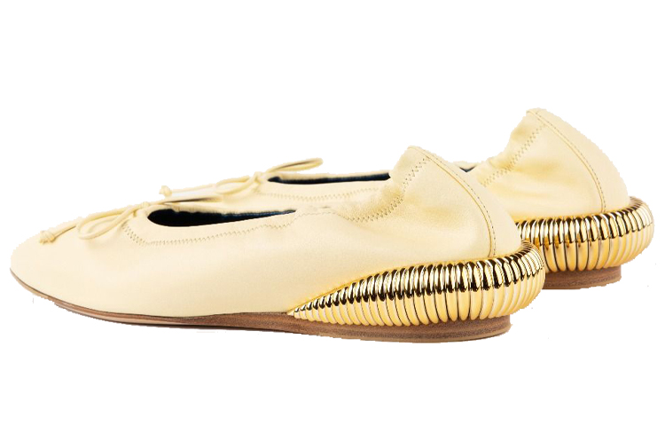 (W) Lanvin Fashion Low-Top 'Yellow' 圖 4