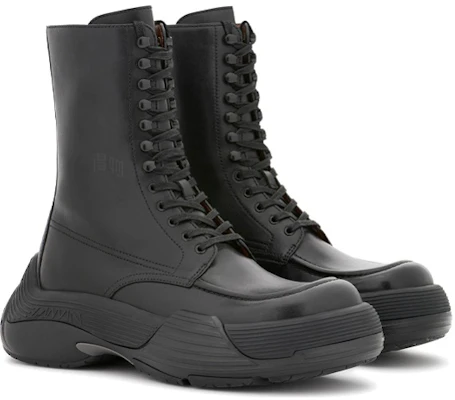 (W) Botines de Cuero Lanvin con Cordones 'Moda Negra' FW-BOSI03-CALF-H221010 Lookbook (W) Botines de Cuero Lanvin con Cordones 'Moda Negra' FW-BOSI03-CALF-H221010