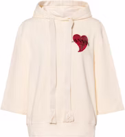 (Women) Lanvin FW21 Qixi Limited Heart Sweatshirt Beige. RW-HO0018-J166-A21021 (Women) Lanvin FW21 Qixi Limited Heart Sweatshirt Beige. RW-HO0018-J166-A21021