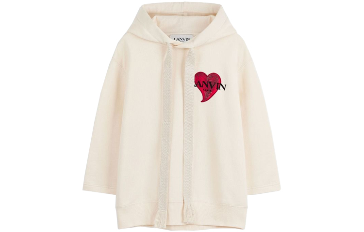 Order (W) Lanvin FW21 Qixi Limited Sweatshirt Hati Beige. RW-HO0018-J166-A21021