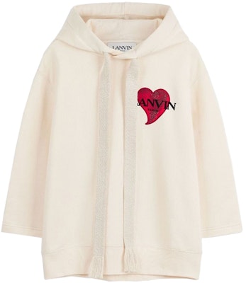 (W) Lanvin FW21 Qixi Limited Sweatshirt Hati Beige. RW-HO0018-J166-A21021 Order (W) Lanvin FW21 Qixi Limited Sweatshirt Hati Beige. RW-HO0018-J166-A21021