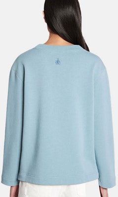 (W) Sudadera Estampado Arte Óptico Lanvin FW22 Mujer Gris Azul RW-SS9027-J008-A22 Shop (W) Sudadera Estampado Arte Óptico Lanvin FW22 Mujer Gris Azul RW-SS9027-J008-A22