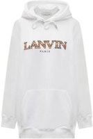 (Women) Lanvin FW23 Embroidered Logo Pullover Hoodie. RW-HO0019-J209-A2301 (Women) Lanvin FW23 Embroidered Logo Pullover Hoodie. RW-HO0019-J209-A2301