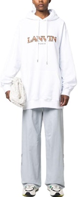 (W) Lanvin FW23 Hoodie Logo Bordir. RW-HO0019-J209-A2301 Purchase (W) Lanvin FW23 Hoodie Logo Bordir. RW-HO0019-J209-A2301