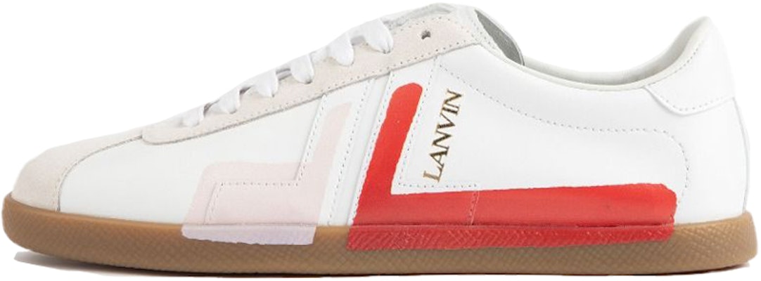 (Women) Lanvin Glen Low 'White Red' FW-SKDLON-NAPD-A210030 Buy (Women) Lanvin Glen Low 'White Red' FW-SKDLON-NAPD-A210030